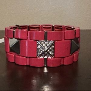 Juicy Couture Pink Metal Bracelet